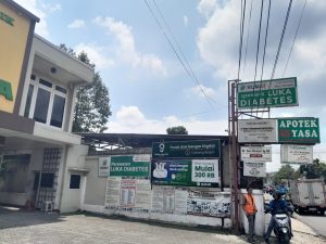 Tampak Depan RUMAT Bogor -Perawatan Luka Diabetes di Jl. Dr. Sumeru, Bogor